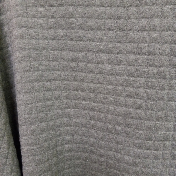 Lcb Quilted Jacket Lightweight Full Zipper 2 Pockets Gray Size 4XL/60 - Picture 4 of 7